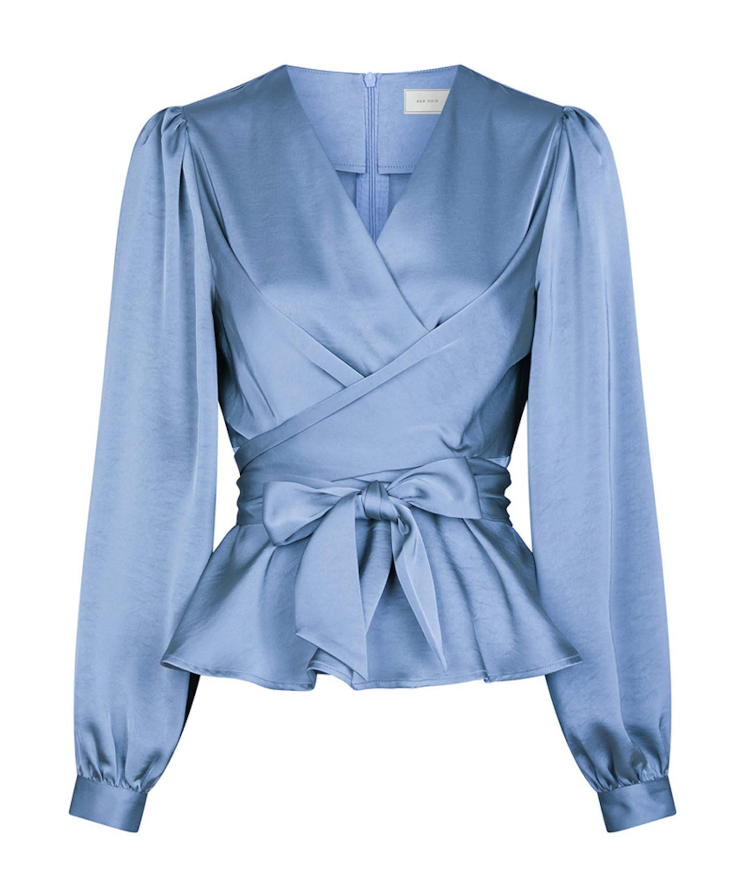 Dames blouse blauw