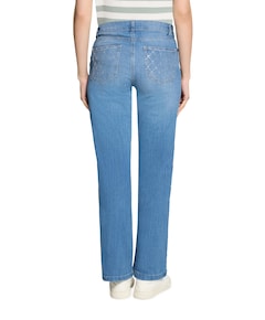 dames jeans blauw