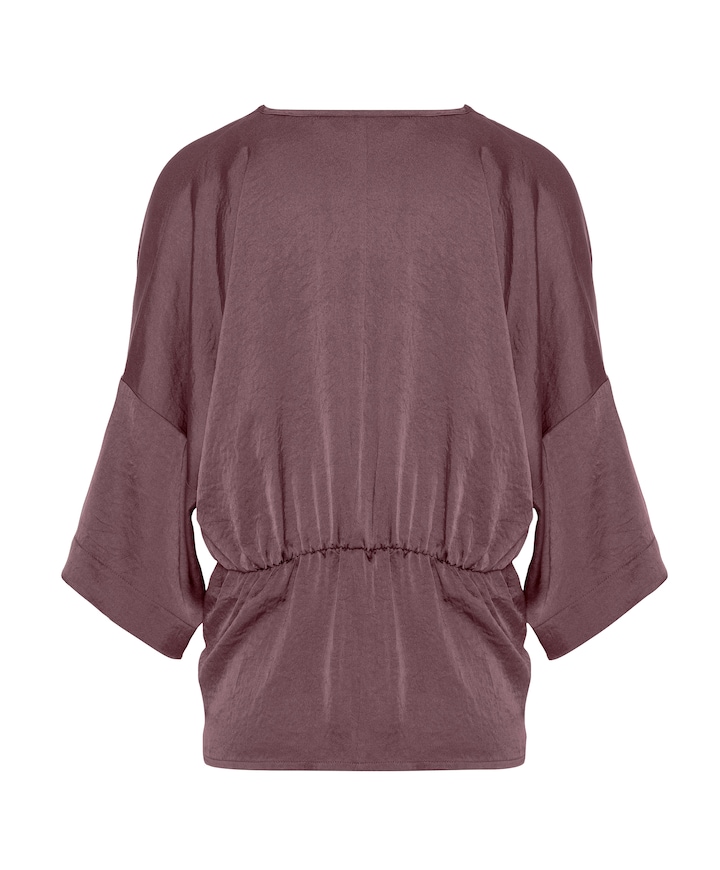 Dames blouse bruin