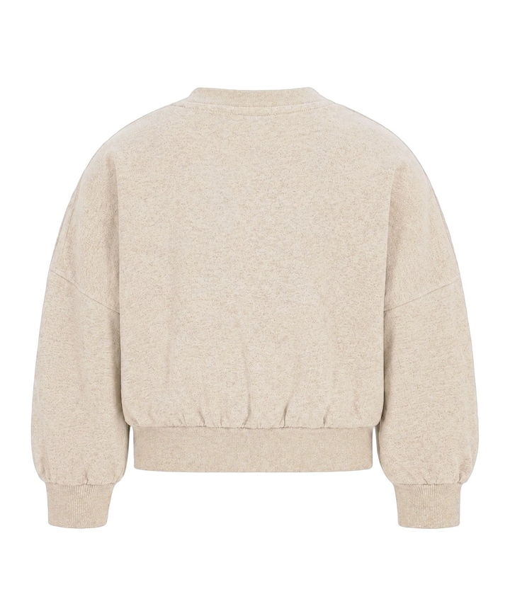 Meisjes sweater beige