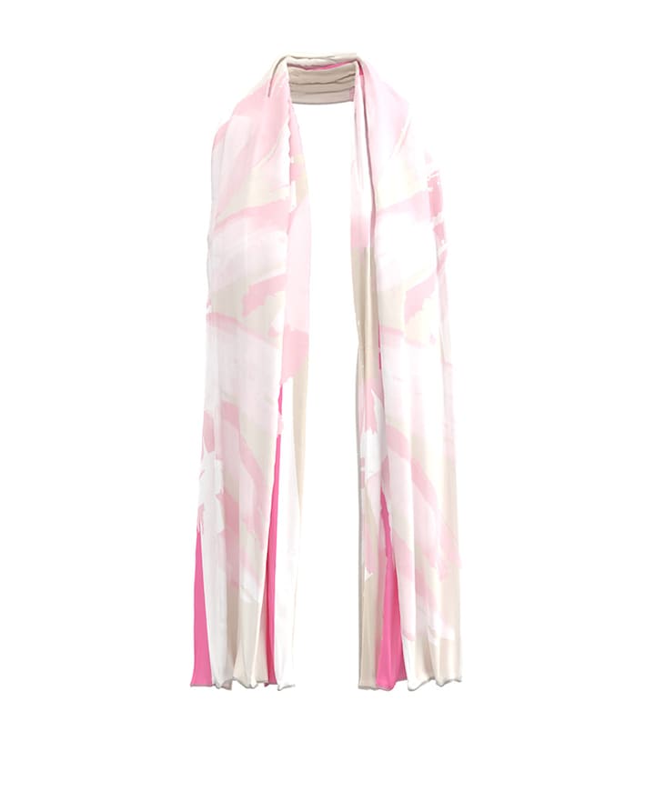 Dames sjaal roze
