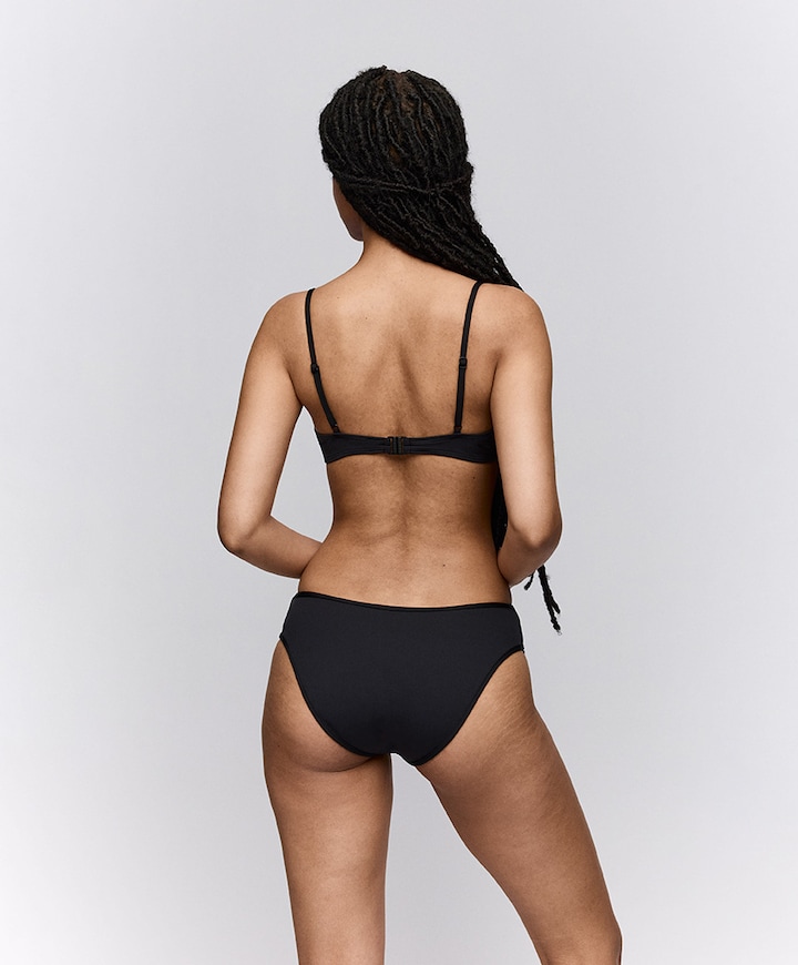 Dames bikinibroekje zwart