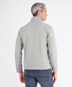 Heren vest grijs
