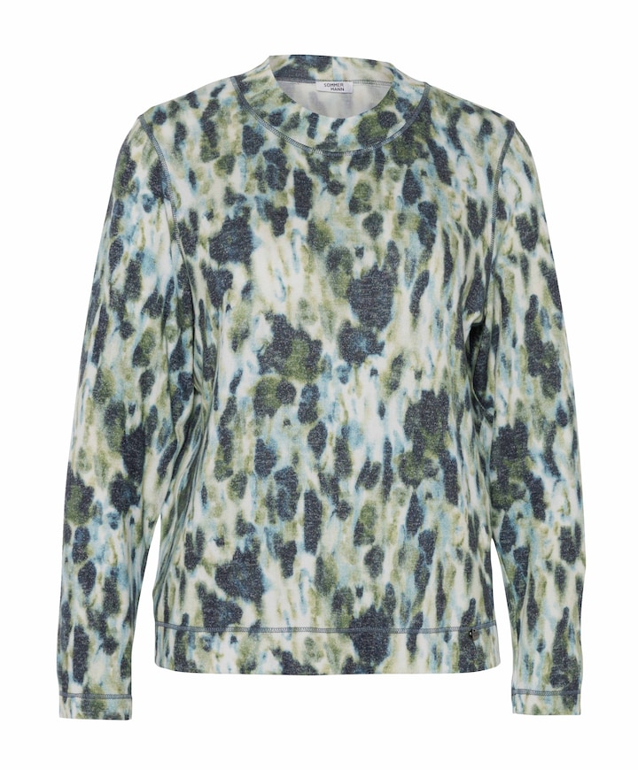 Dames longsleeve groen