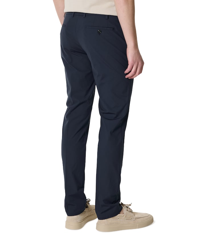 Morello elax heren pantalon blauw