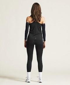Dames singlet zwart