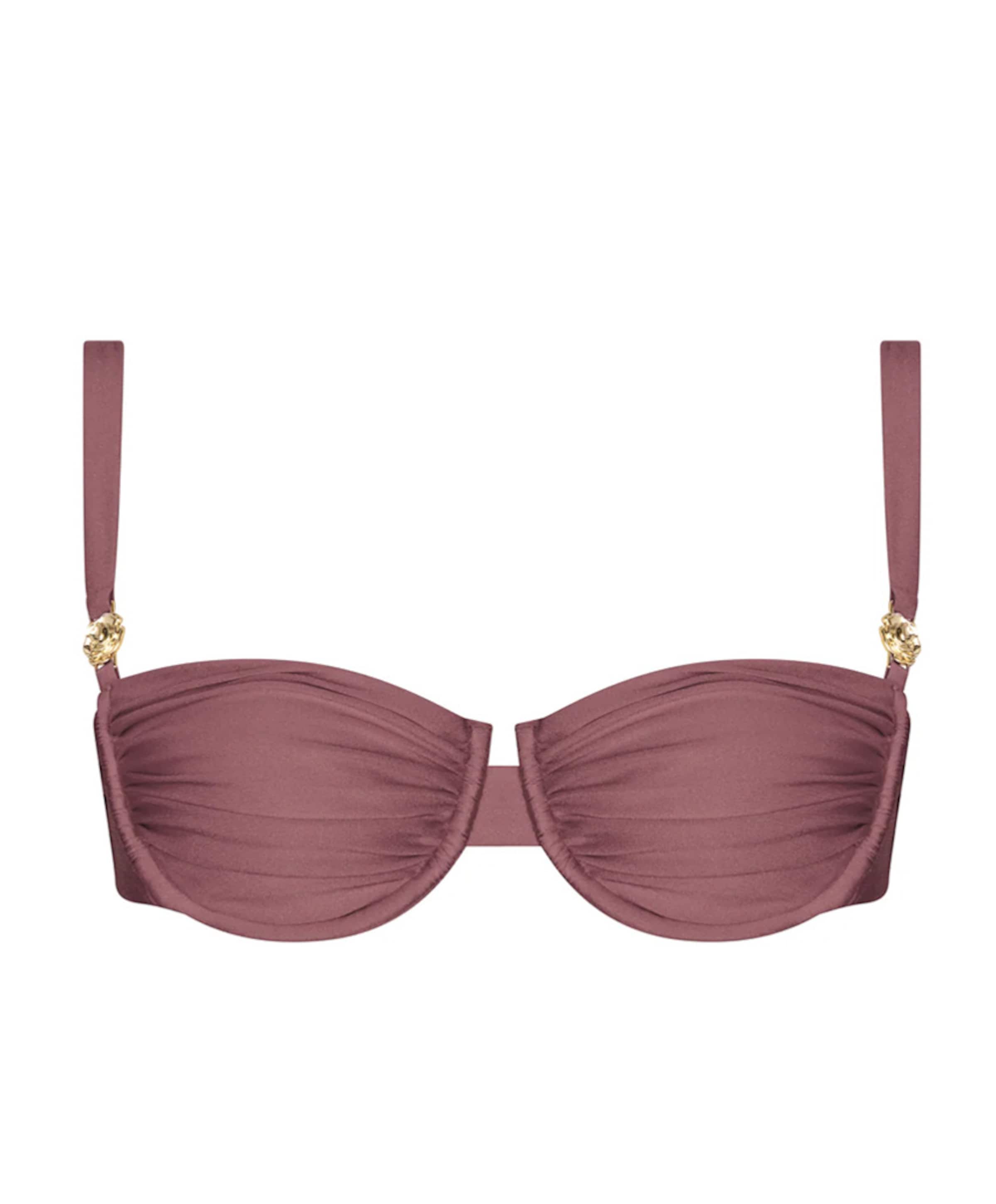 Dames bikinitop paars