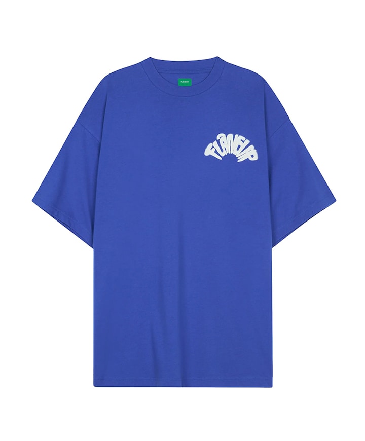 Heren T-shirt blauw