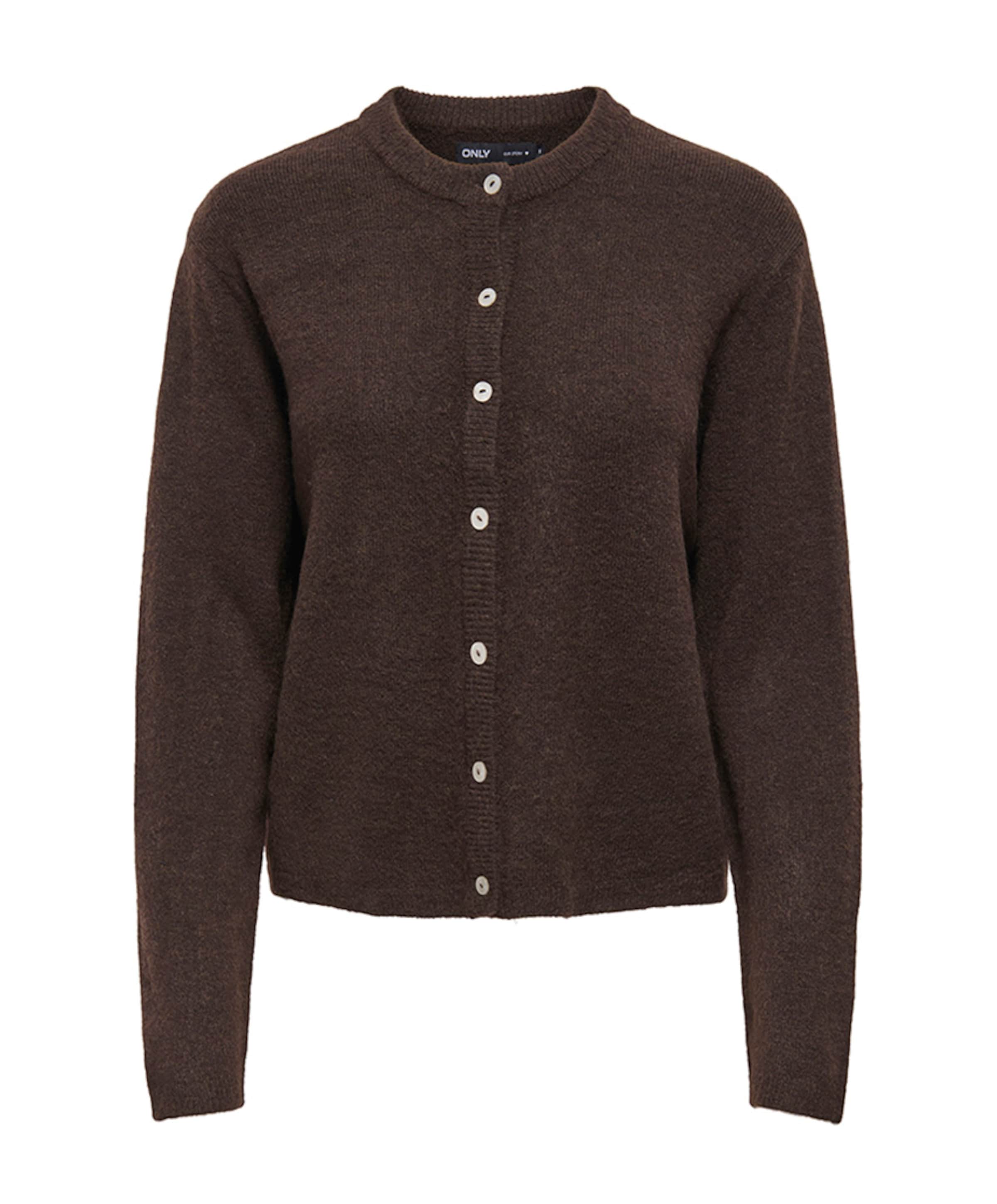 Dames vest bruin