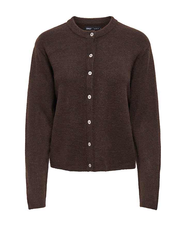 Dames vest bruin