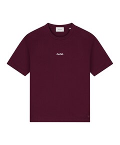 Heren T-shirt bordeaux