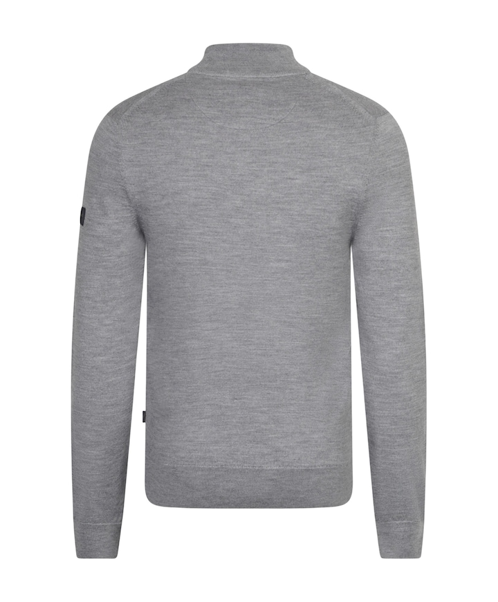 Heren vest grijs
