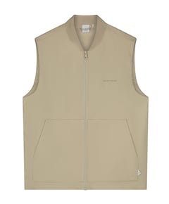 Heren bodywarmer beige