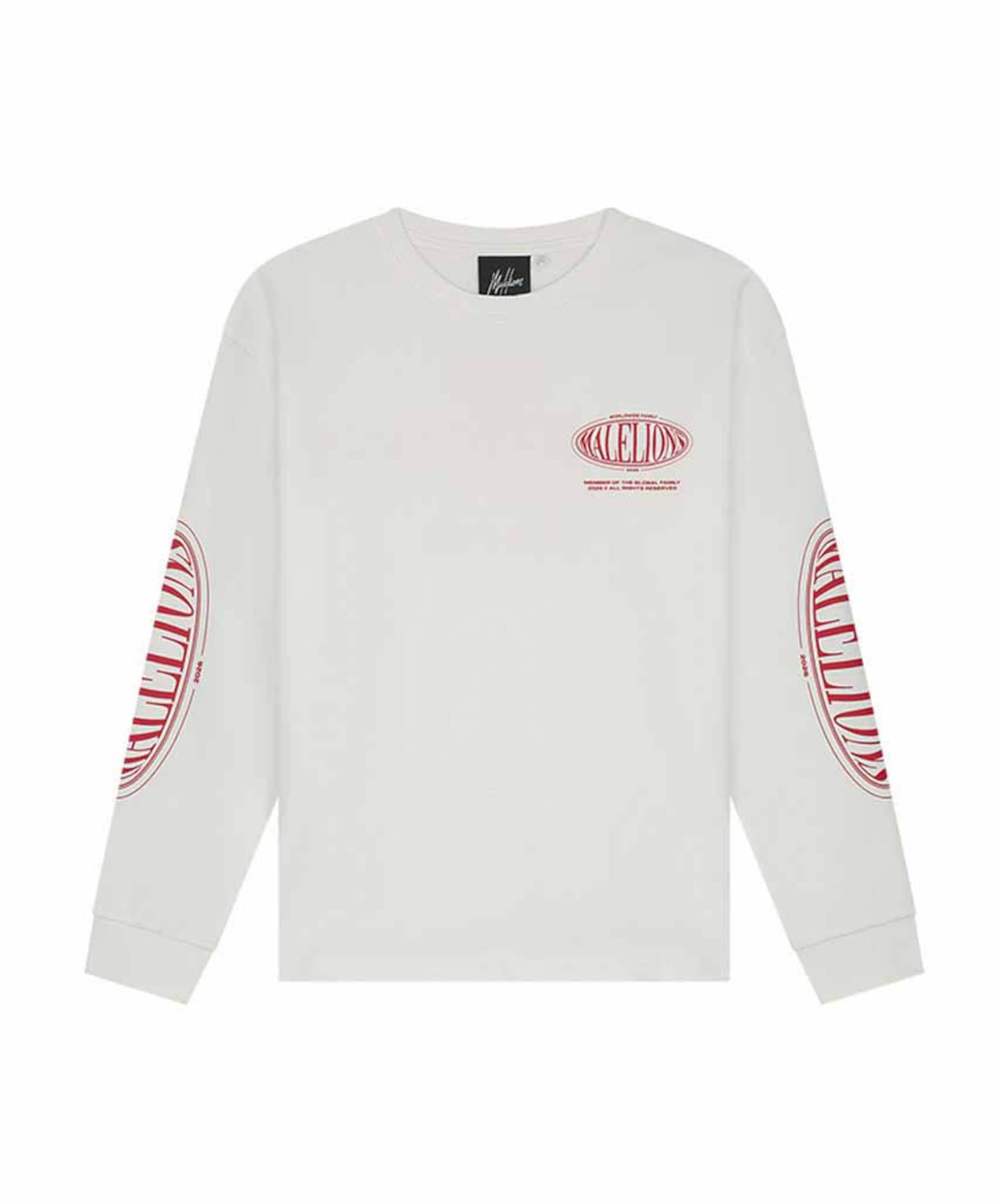 Jongens longsleeve ecru