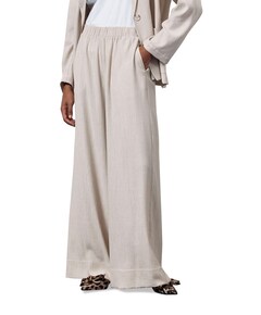 Grace linen look broek ecru