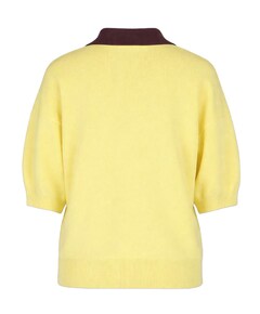 Dames polo geel