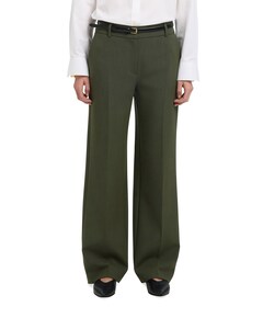 SLFRITA MW WIDE MEL NOOS broek groen