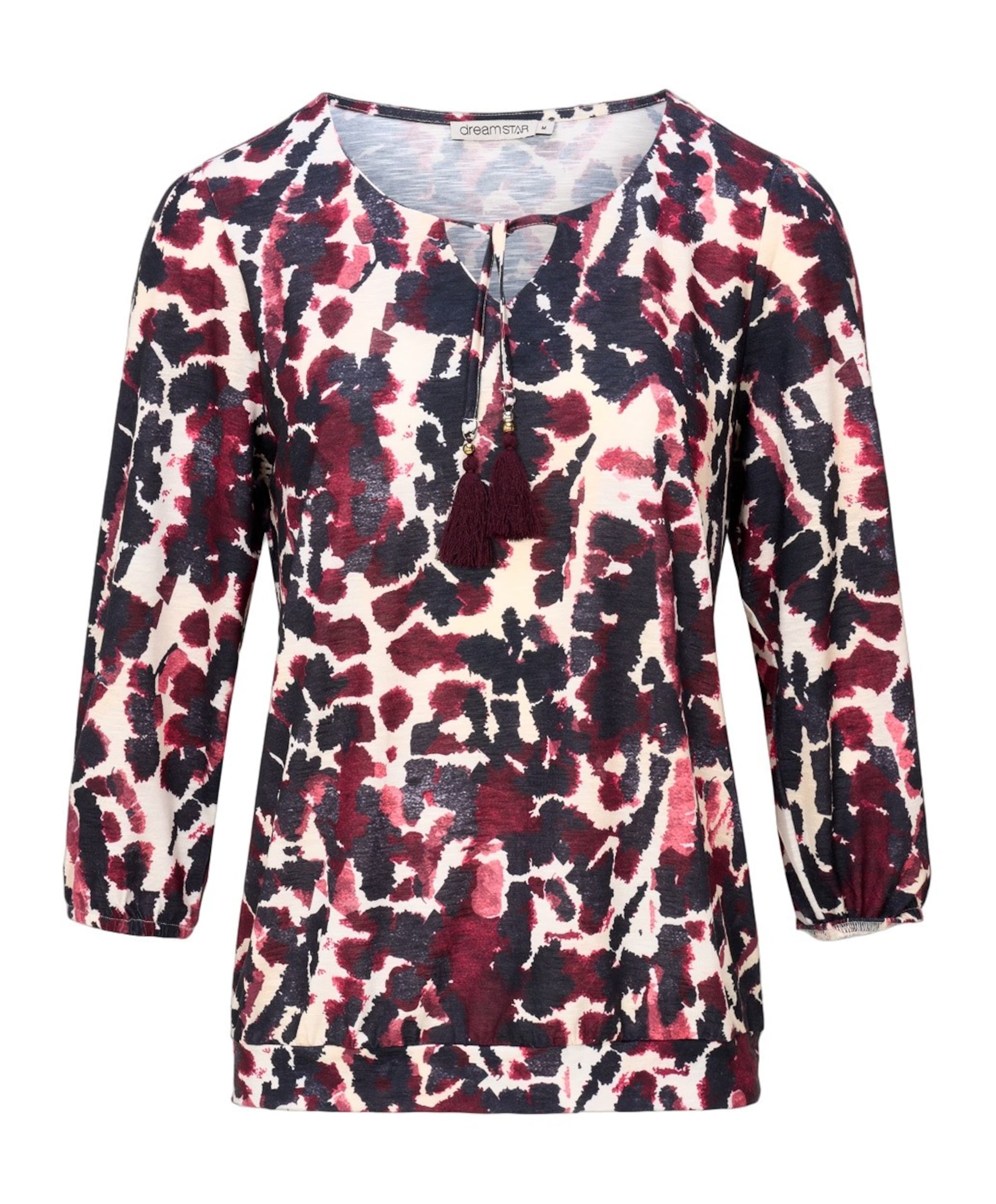 Dames longsleeve bordeaux