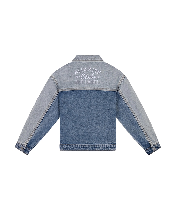 Uniseks spijkerjas blauw