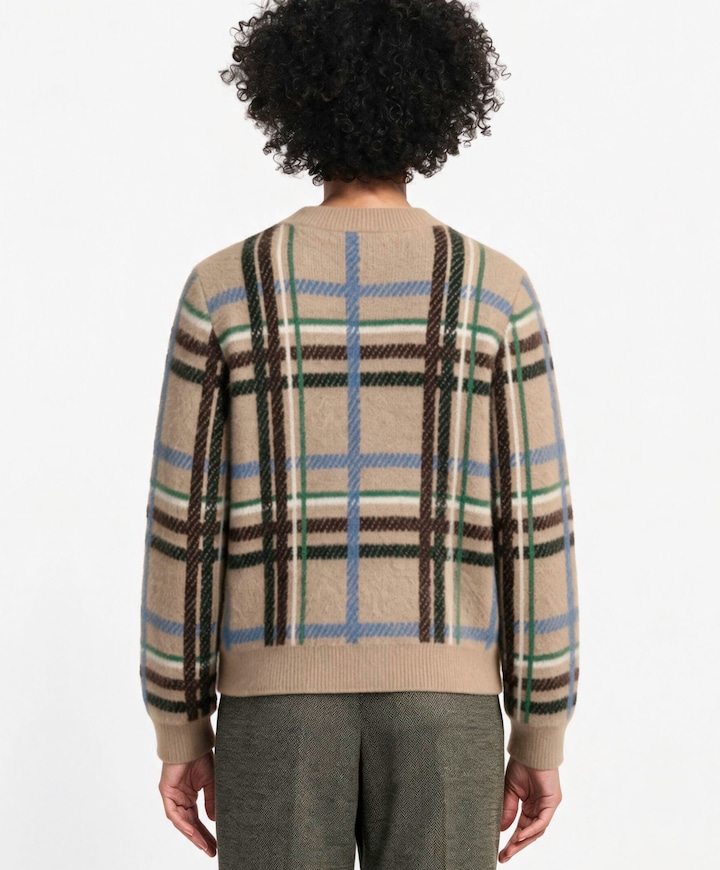 Dames vest bruin