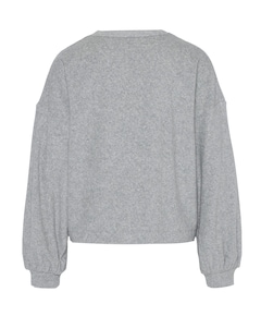 Dames pyjamatop grijs