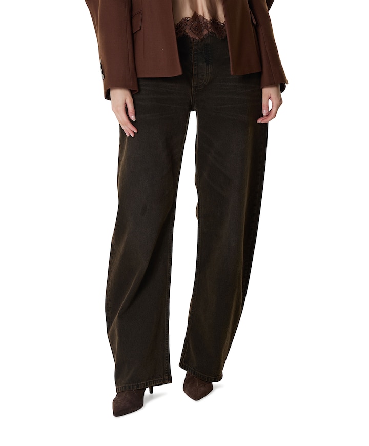Lulu Denim dames jeans bruin