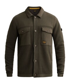 Heren overshirt groen