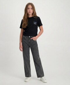YARA Den. Blue Used jeans zwart
