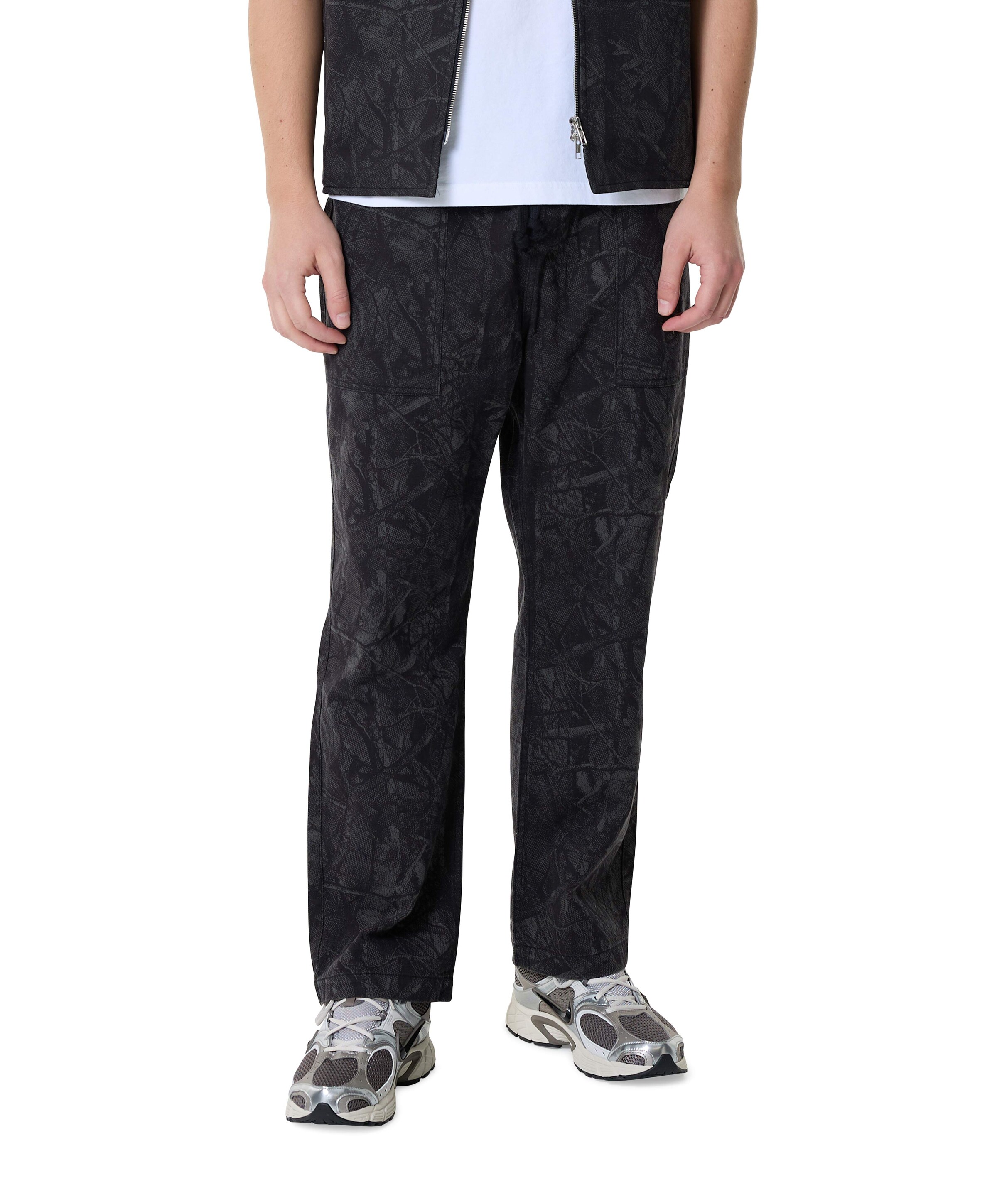 Service Works Xerox Camo Chef Pants heren broek grijs