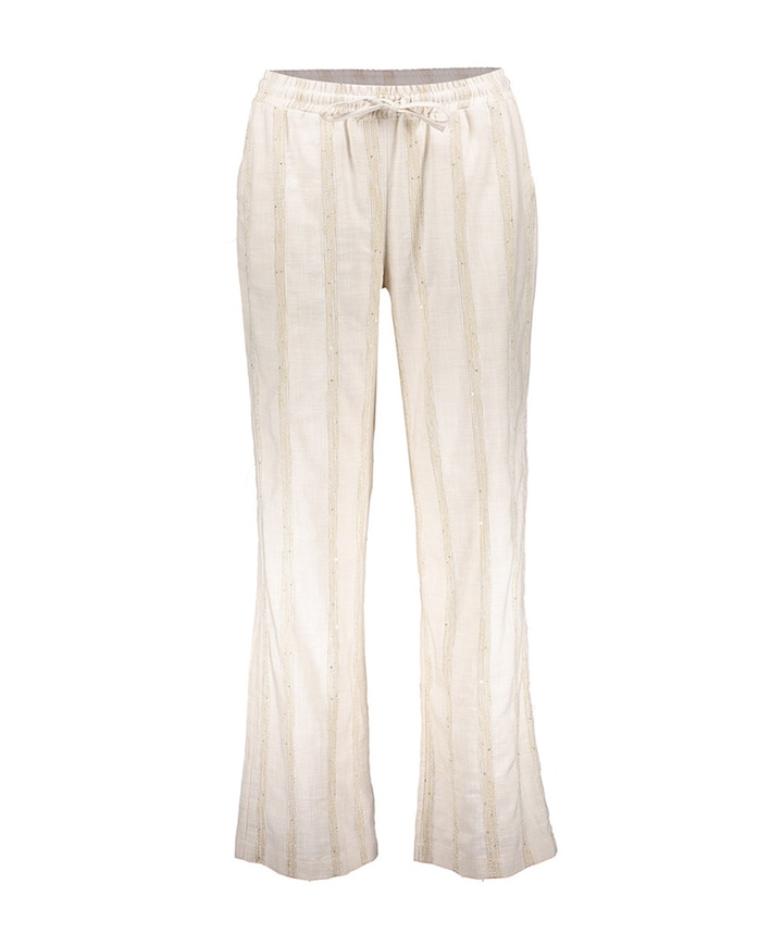 Dames broek beige
