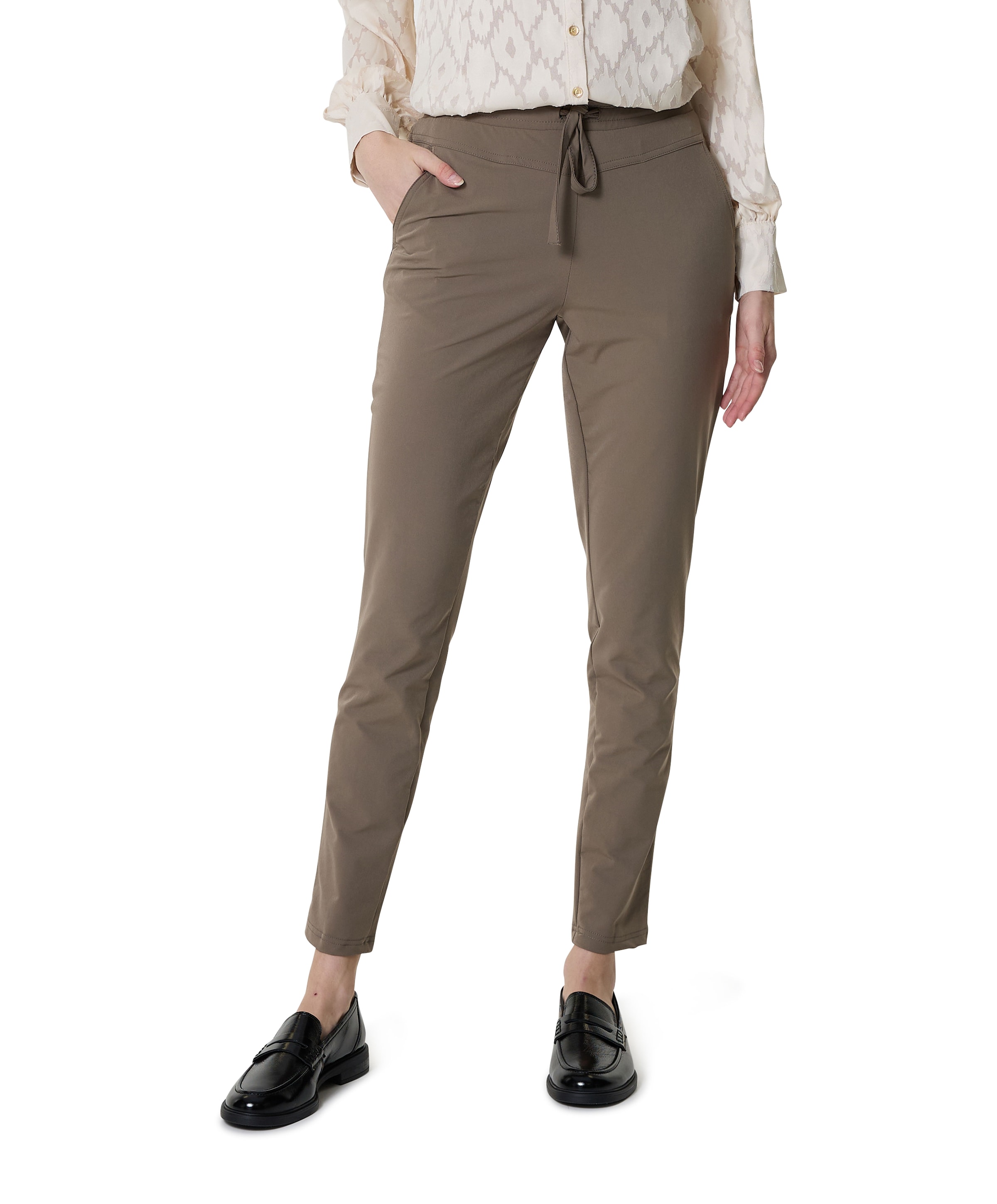Travel casual broek bruin