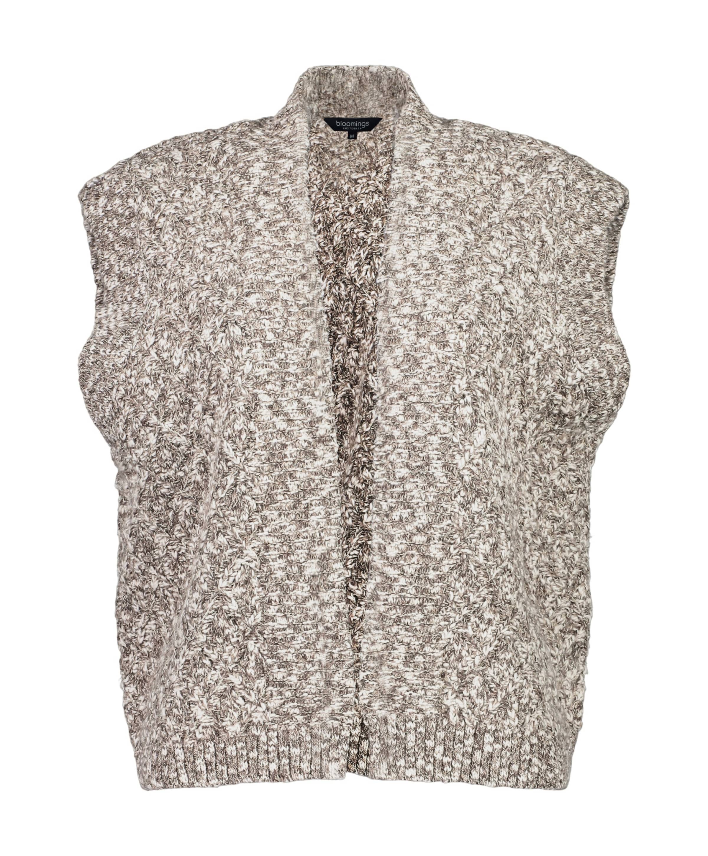 Dames gilet bruin