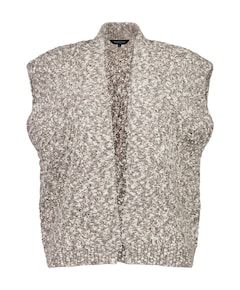 Dames gilet bruin