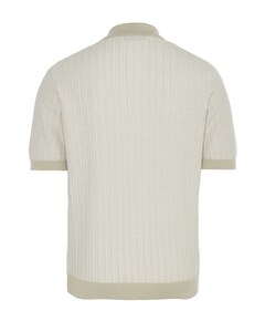Heren polo beige