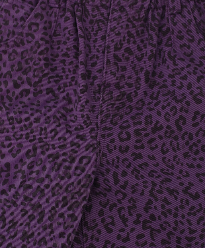 Little leopard meisjes jeans paars