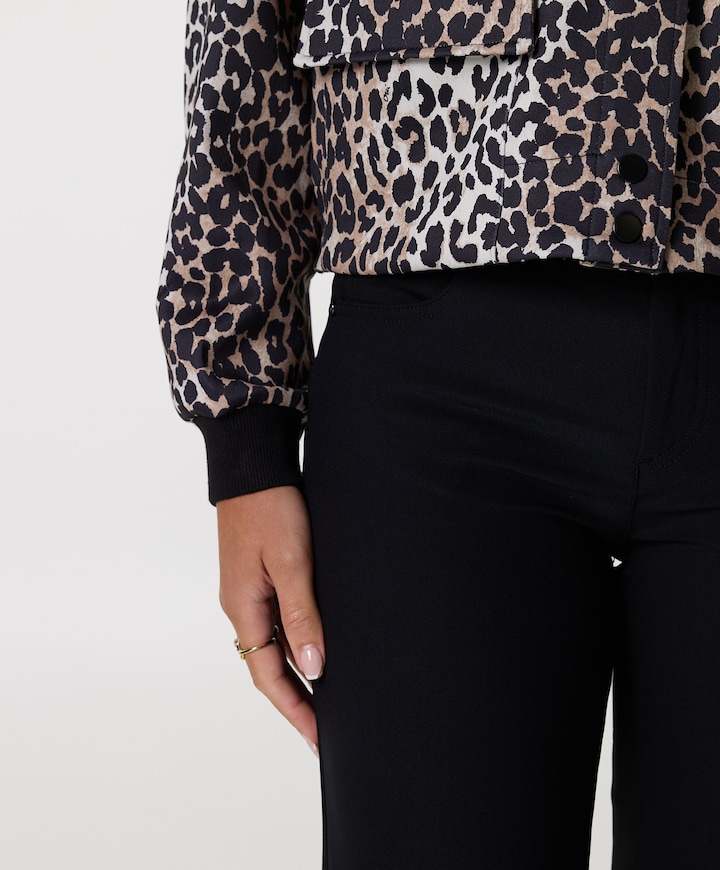 LARA dames broek zwart