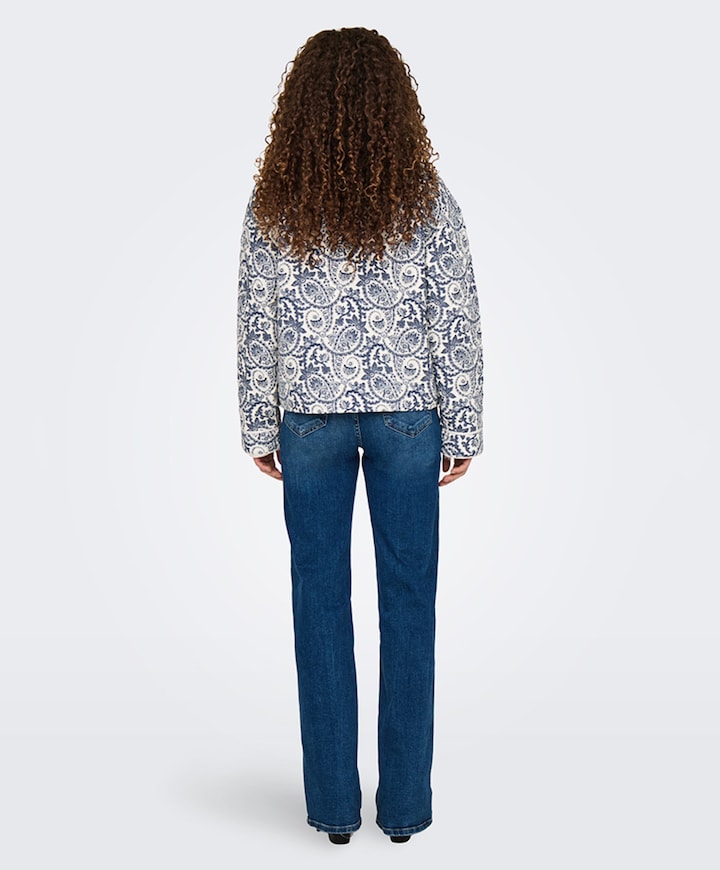 Dames jas blauw