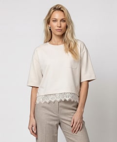 Dames T-shirt ecru