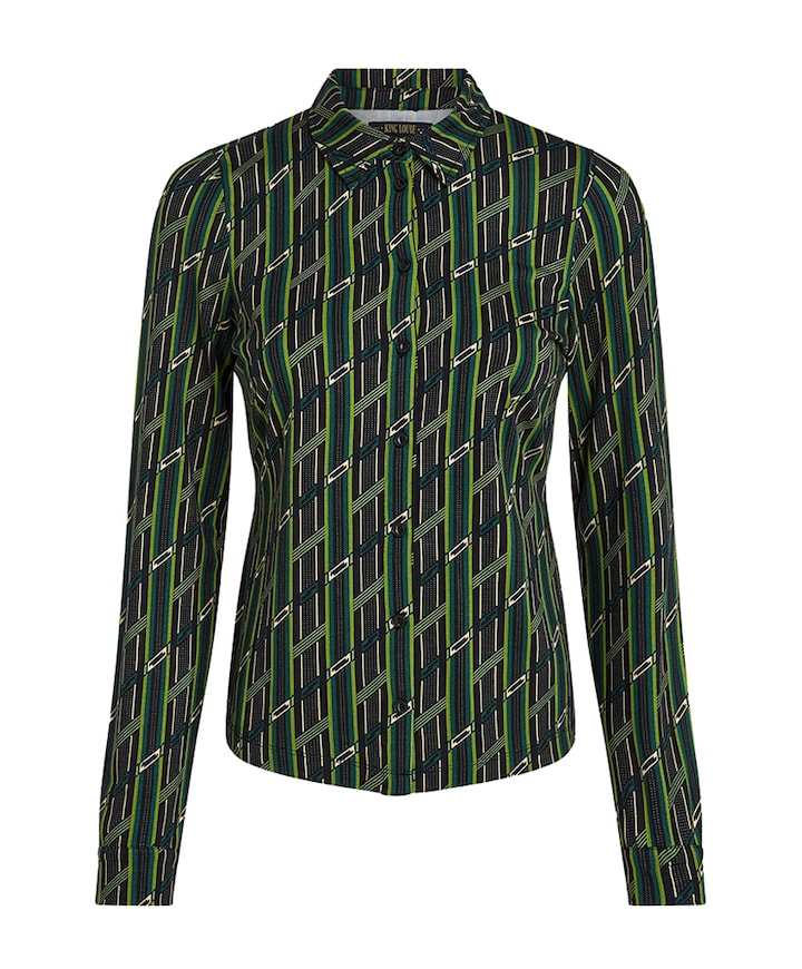 Dames blouse groen