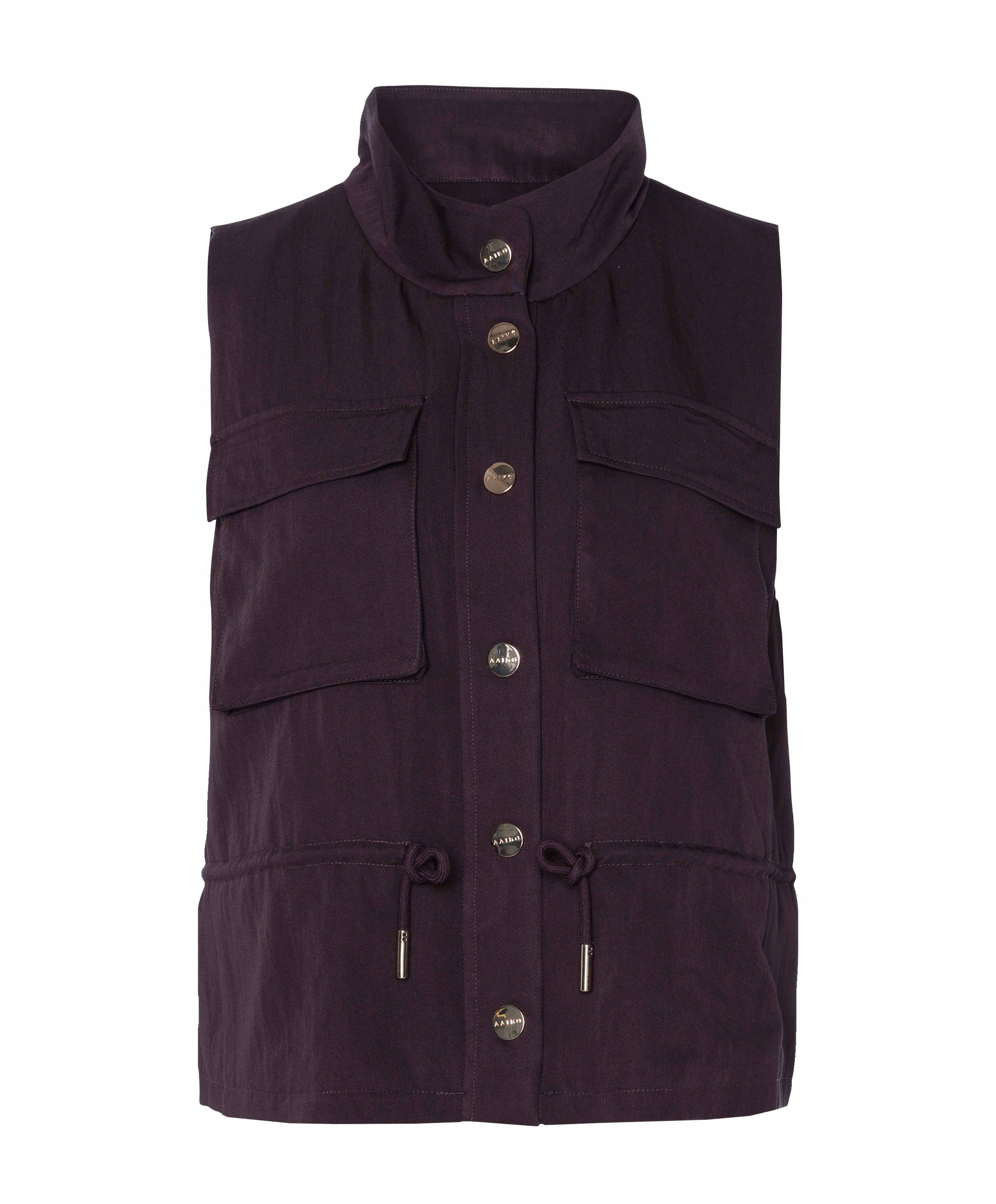 Dames gilet bordeaux