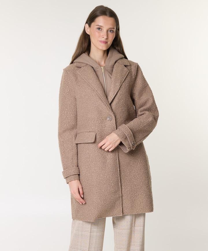Dames jas beige