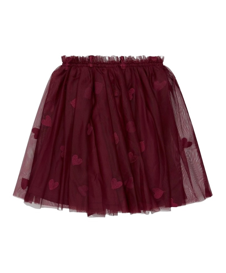 Meisjes rok bordeaux
