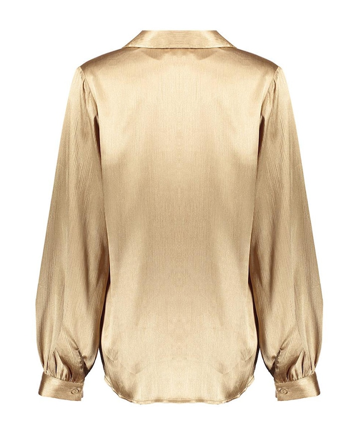 Dames blouse beige