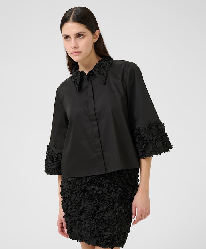 Dames blouse zwart