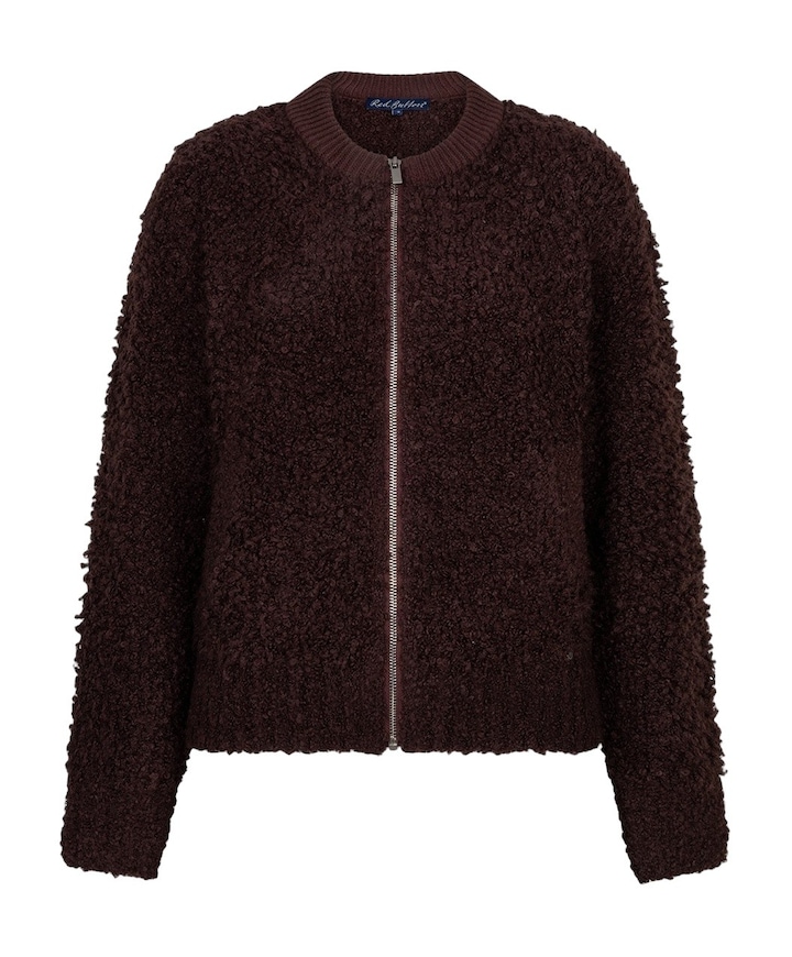 Dames vest bordeaux