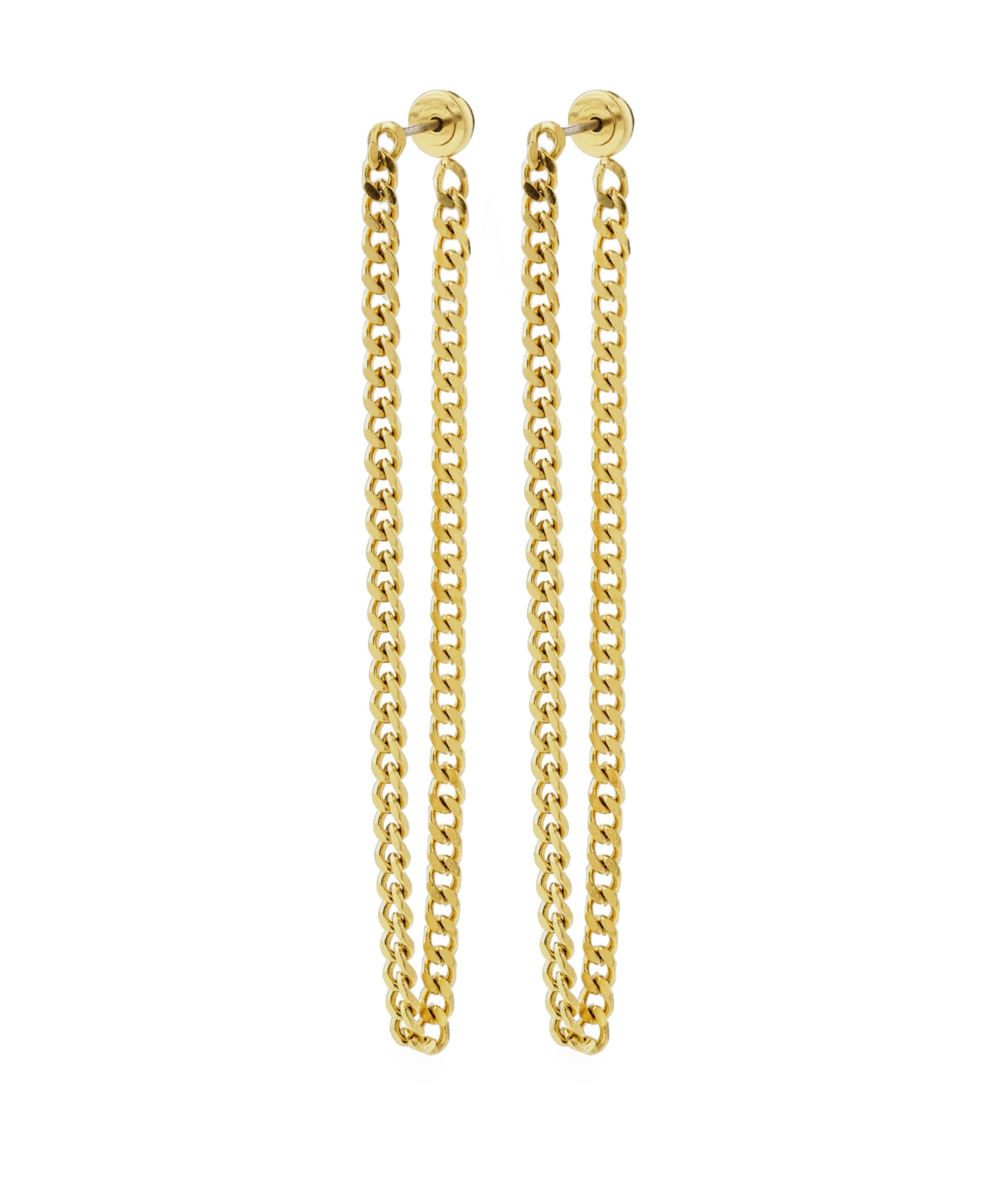 Dames oorbellen goud
