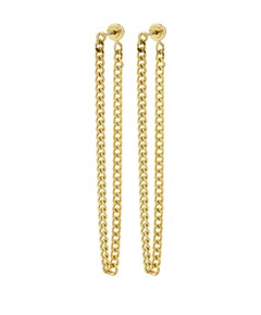 Dames oorbellen goud