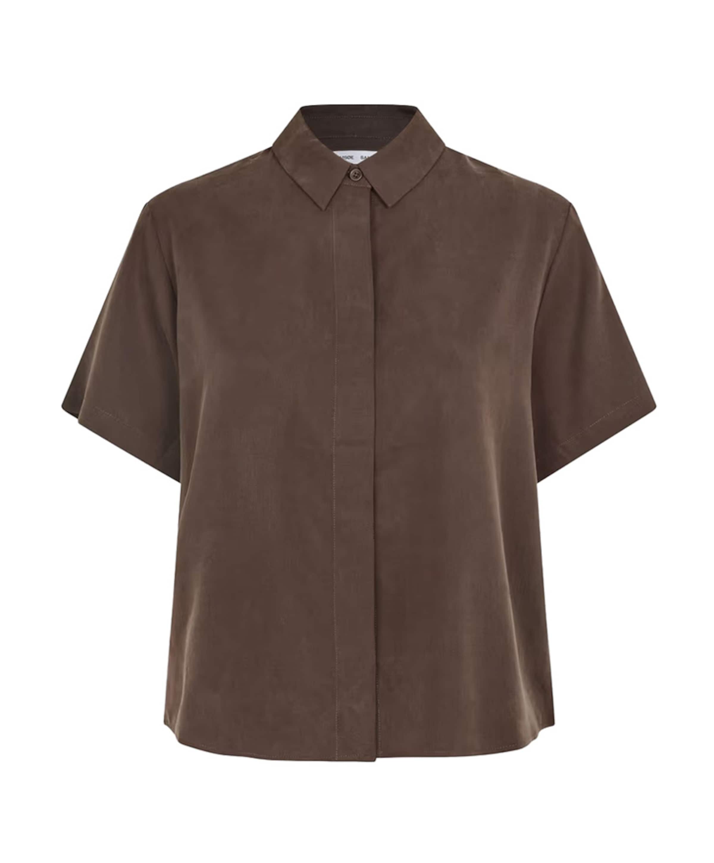 Dames blouse bruin