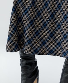 Dames rok blauw