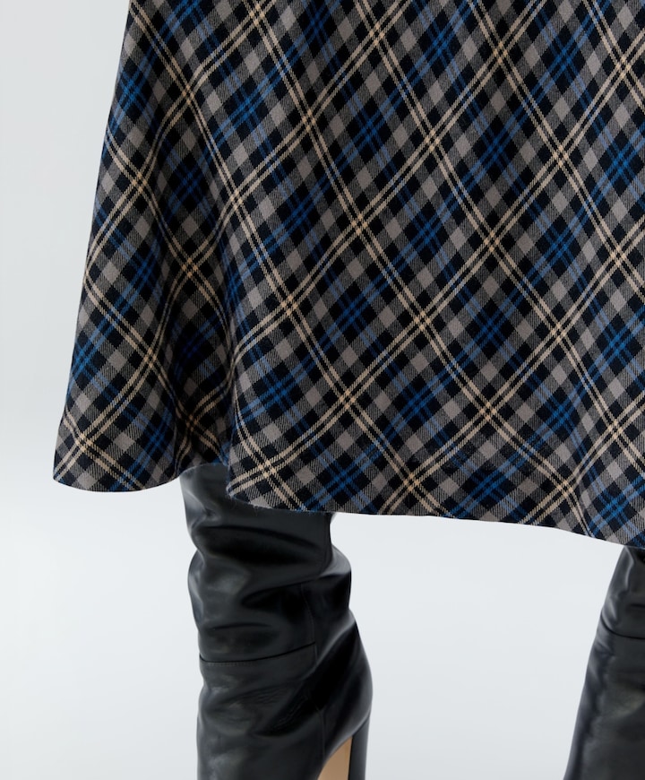 Dames rok blauw